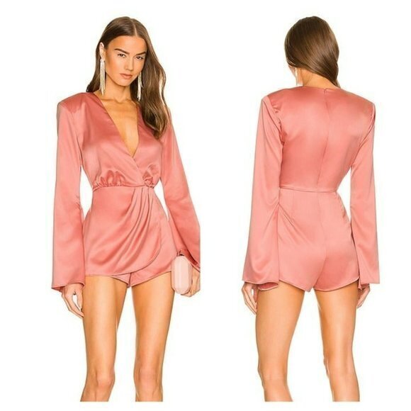 REVOLVE Pants - Michael Costello xREVOLVE Cody Romper - Rose Pink